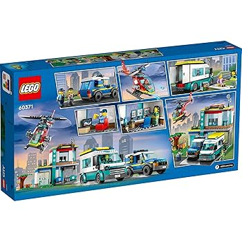Amazon.co.jp: レゴ(LEGO) シティ 緊急出動本部 60371 おもちゃ